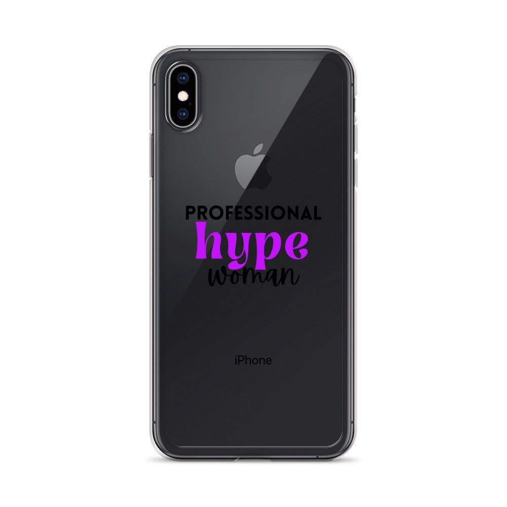 Professional Hype Woman Clear Case for iPhone®