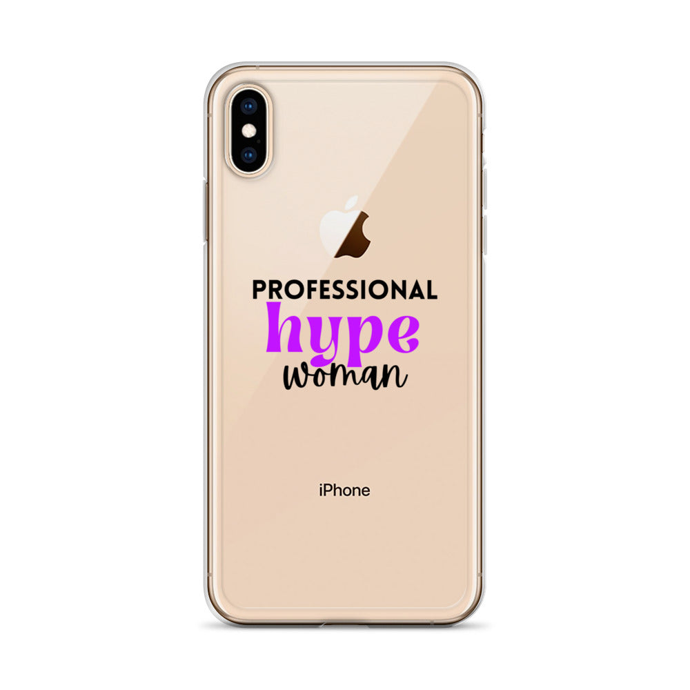 Professional Hype Woman Clear Case for iPhone®