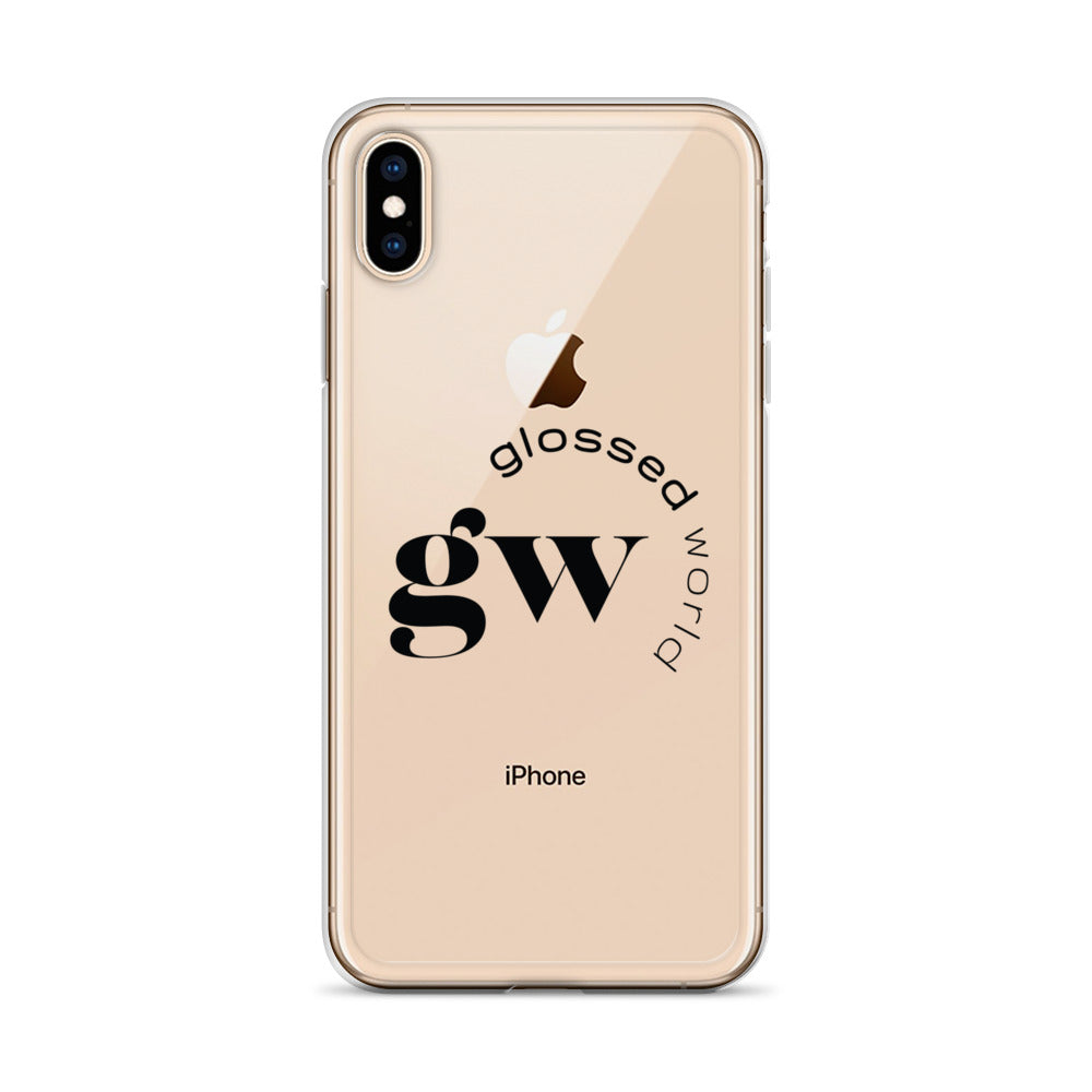 Glossed World Clear Case for iPhone®