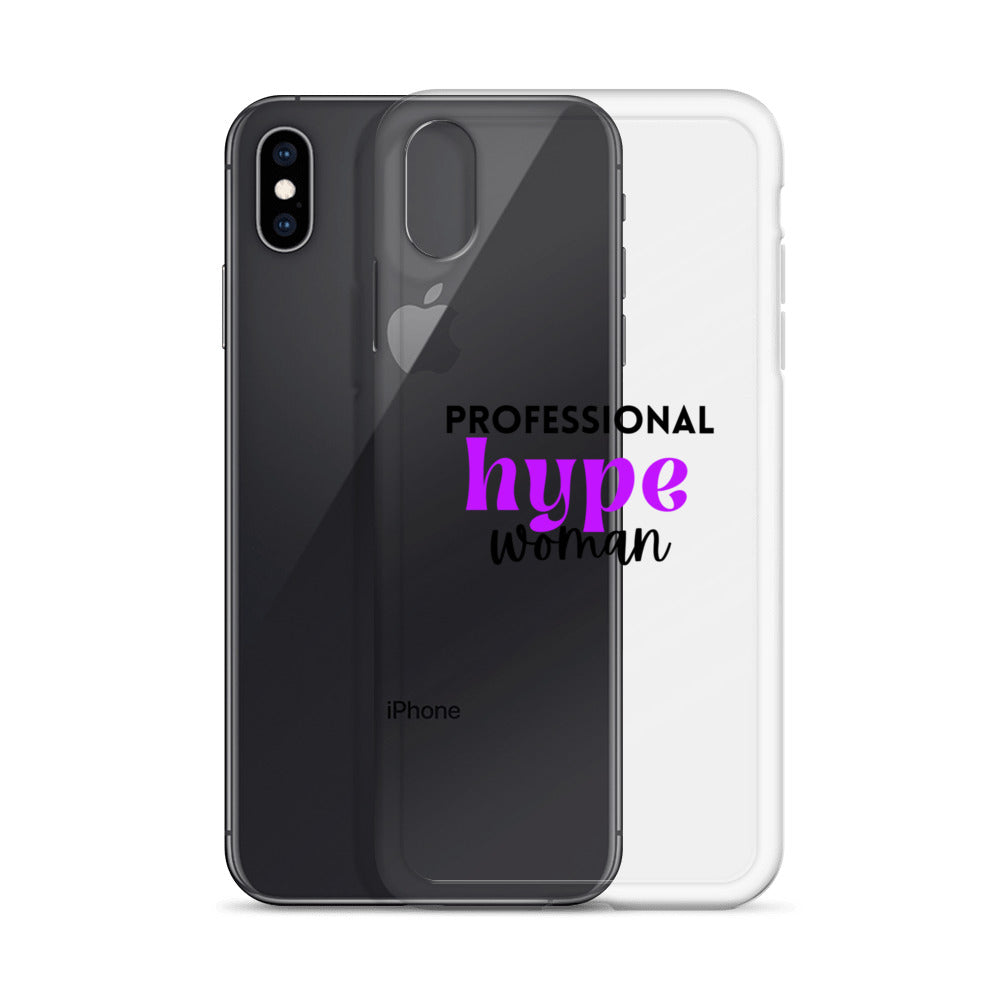 Professional Hype Woman Clear Case for iPhone®