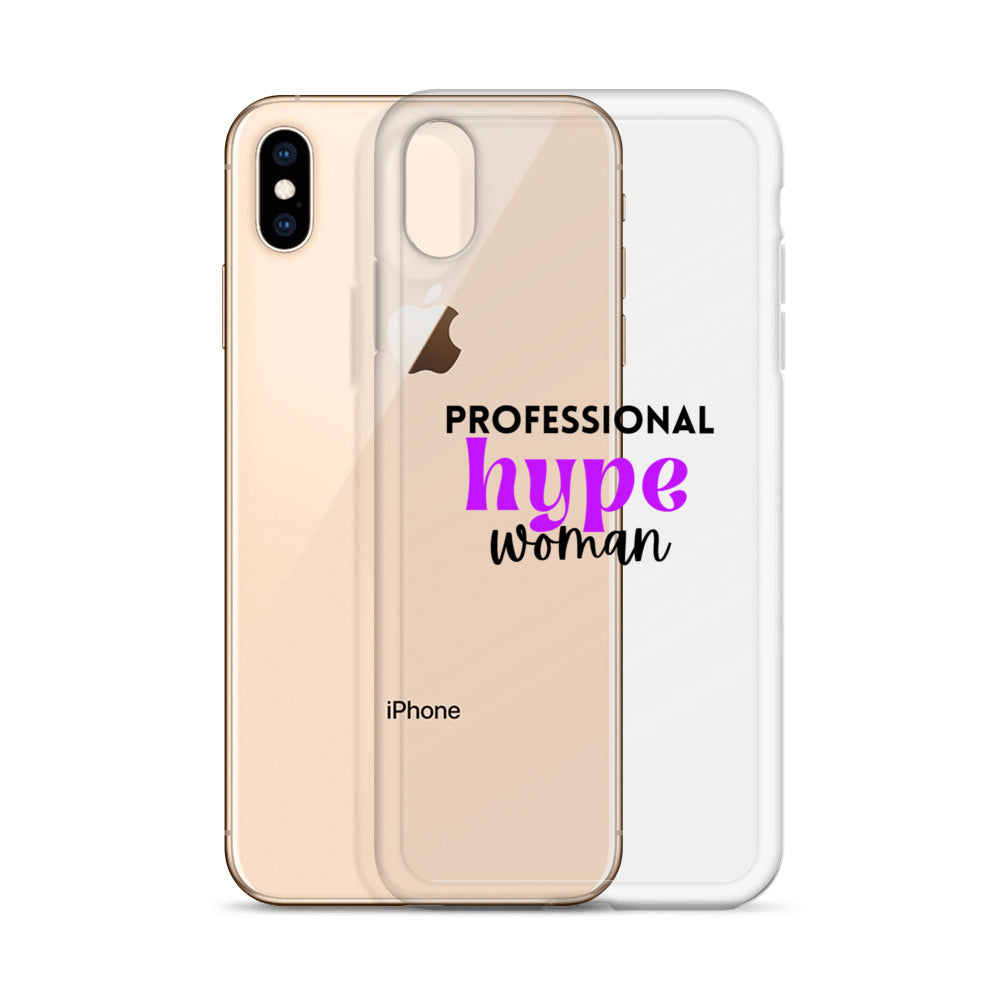 Professional Hype Woman Clear Case for iPhone®