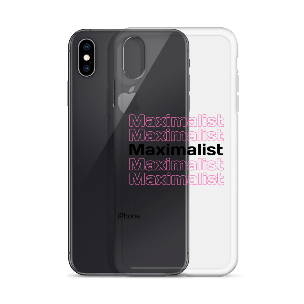 Maximalist Clear Case for iPhone®