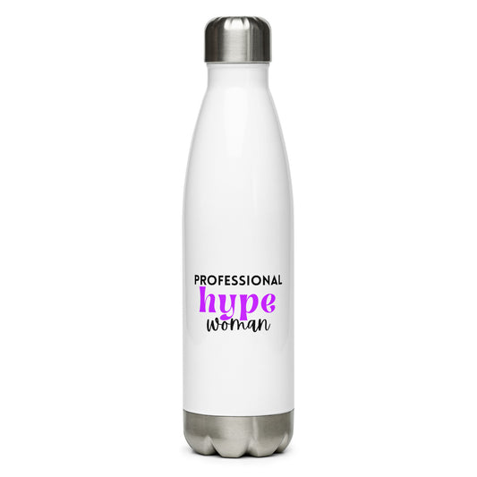 Professional Hype Woman Stainless Steel Water Bottle