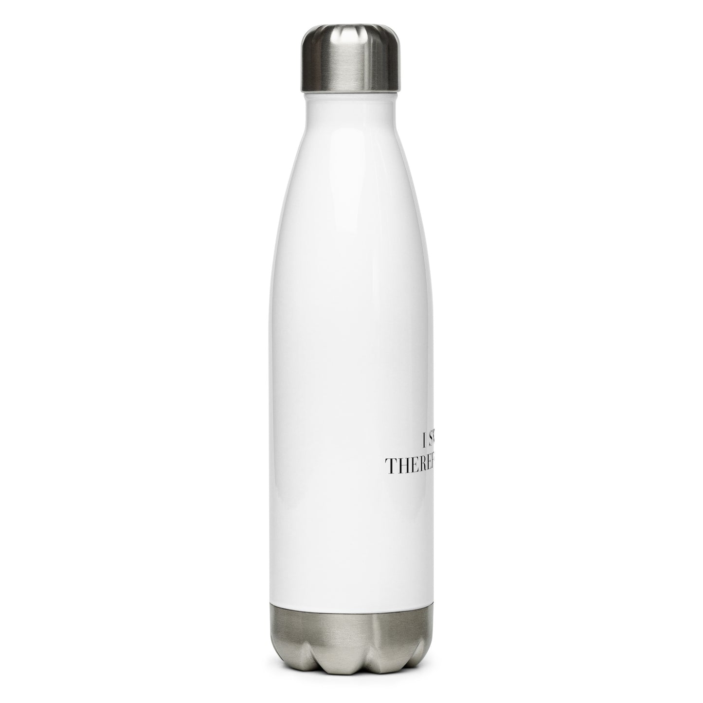 I swear, Therefore, I am Stainless Steel Water Bottle