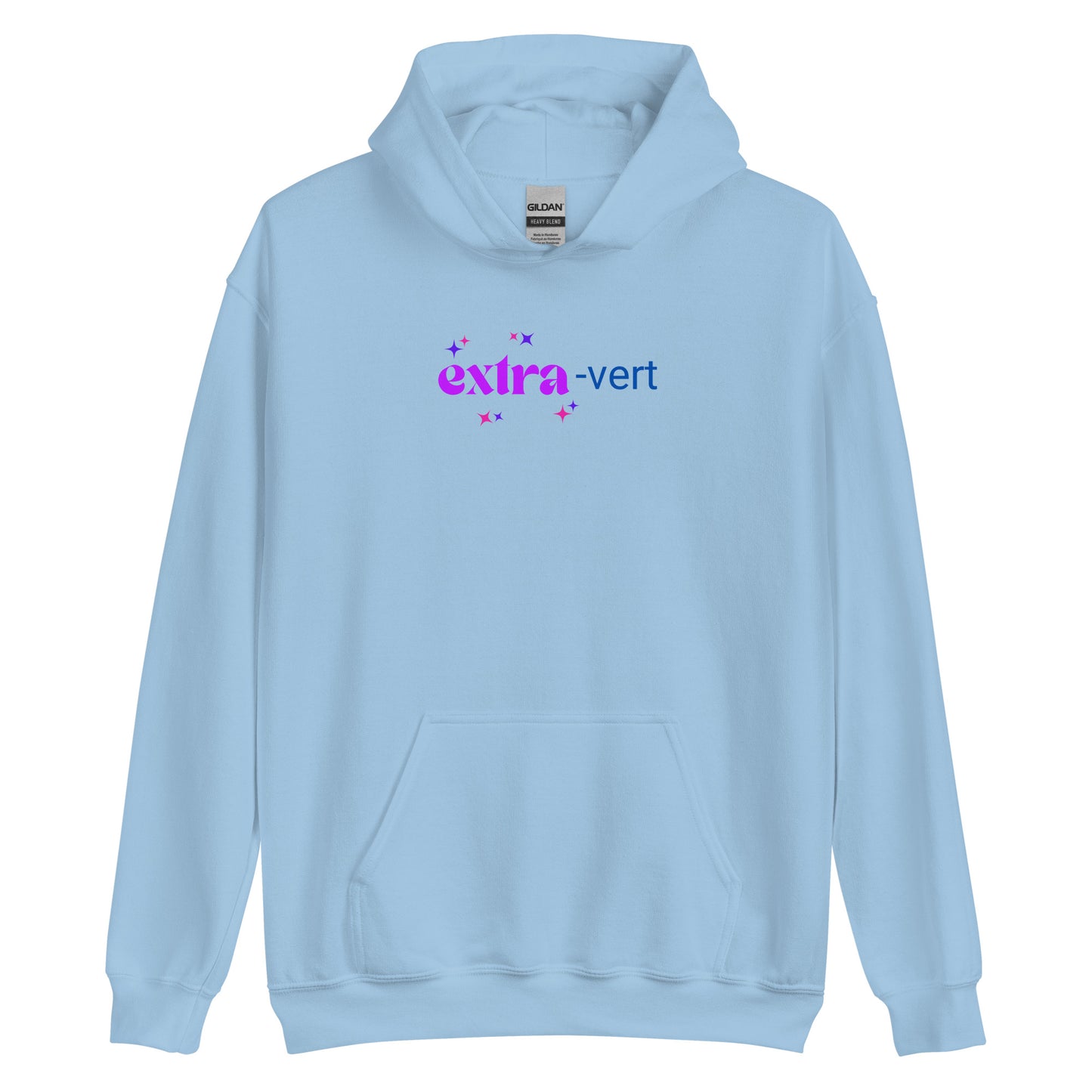 Extra-vert Unisex Hoodie