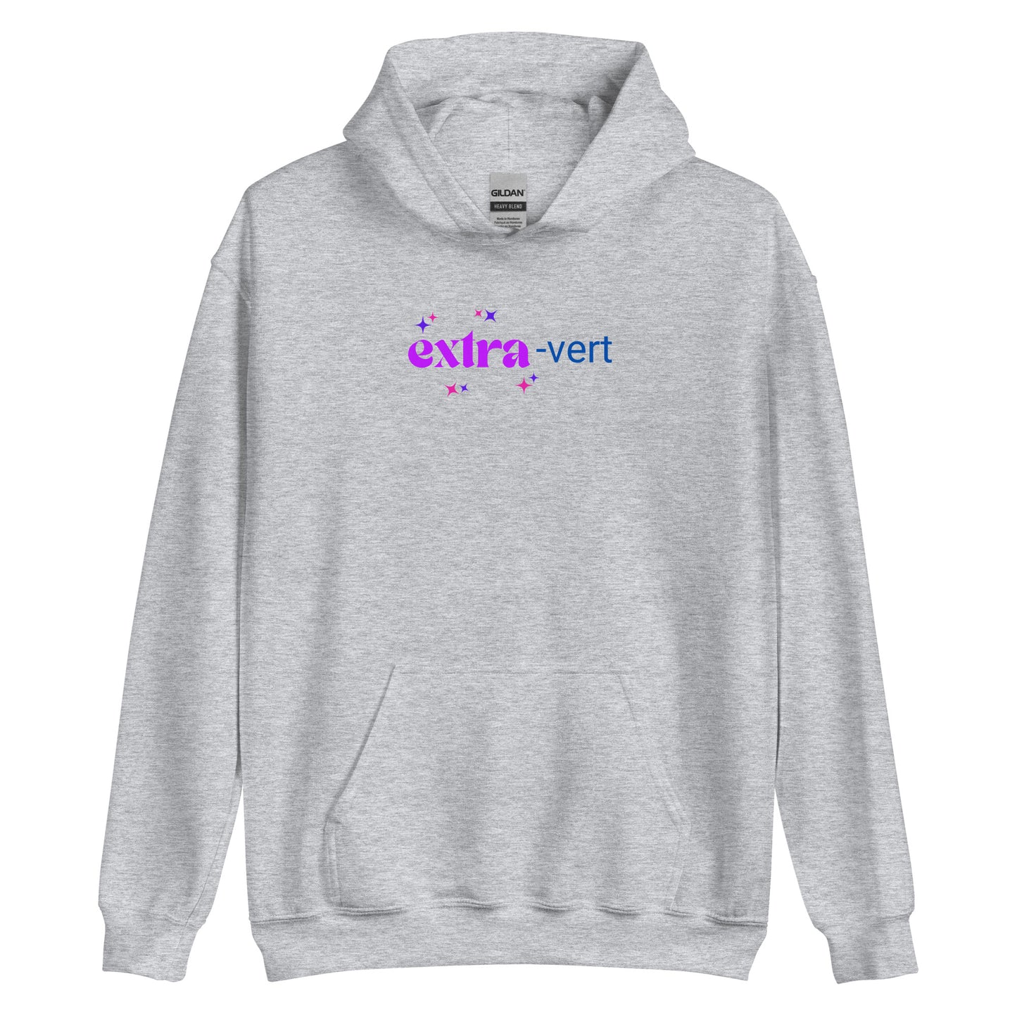 Extra-vert Unisex Hoodie