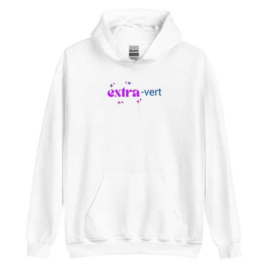 Extra-vert Unisex Hoodie