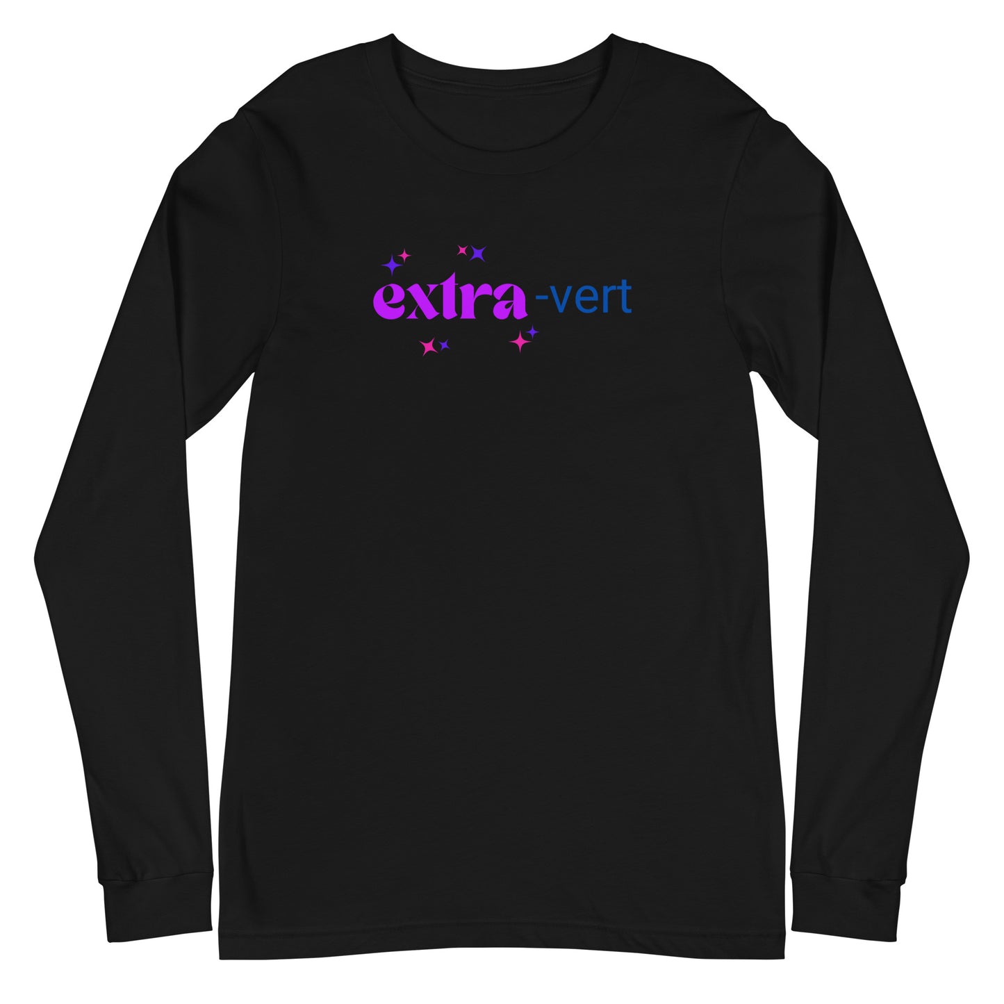 Extra-vert Unisex Long Sleeve Tee