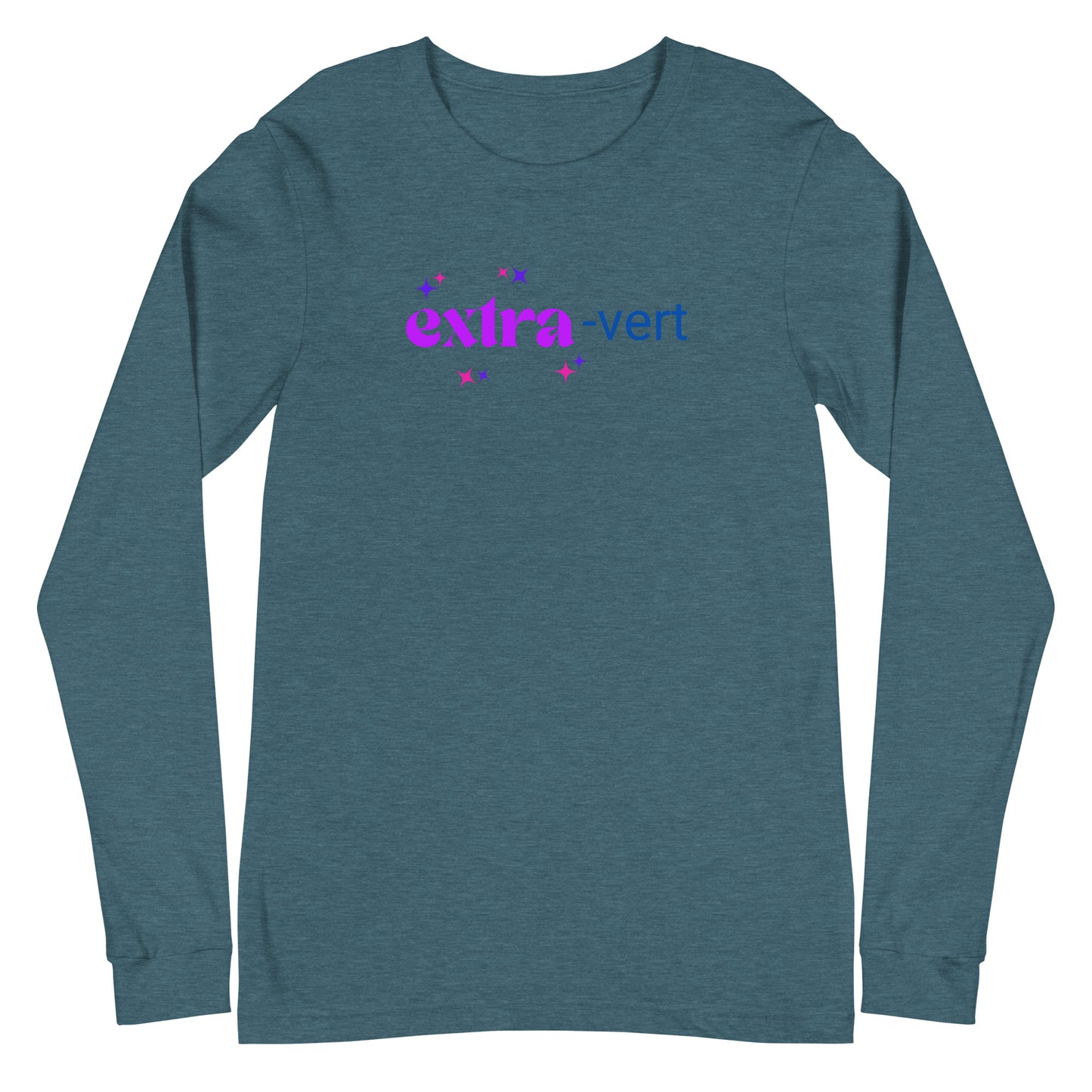 Extra-vert Unisex Long Sleeve Tee