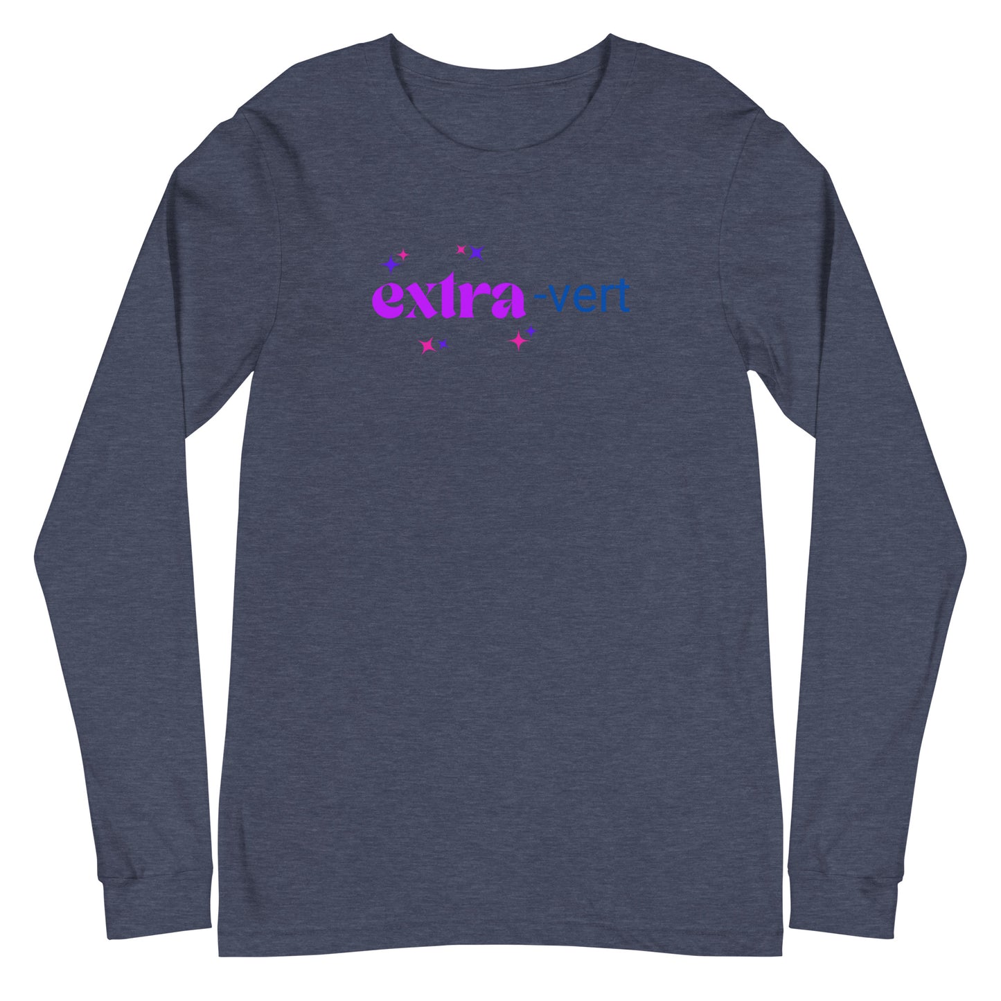 Extra-vert Unisex Long Sleeve Tee