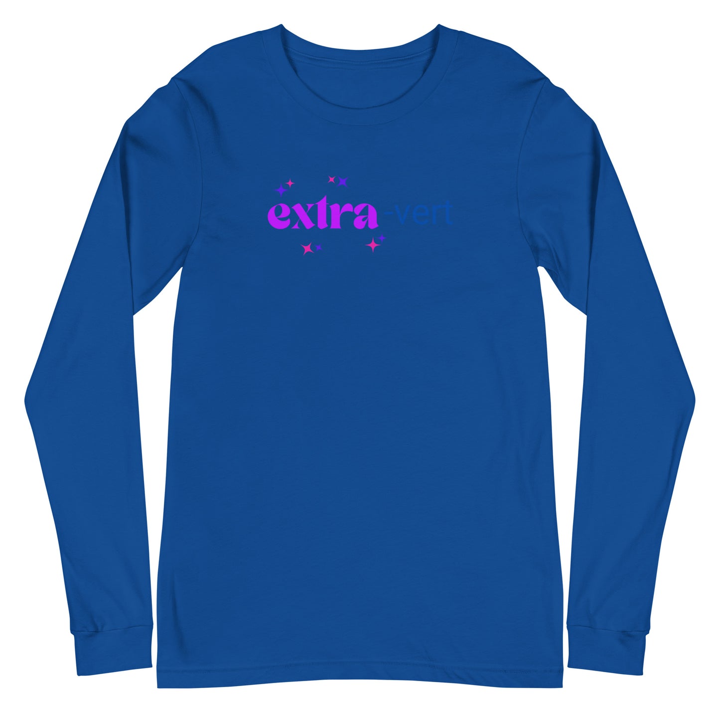 Extra-vert Unisex Long Sleeve Tee