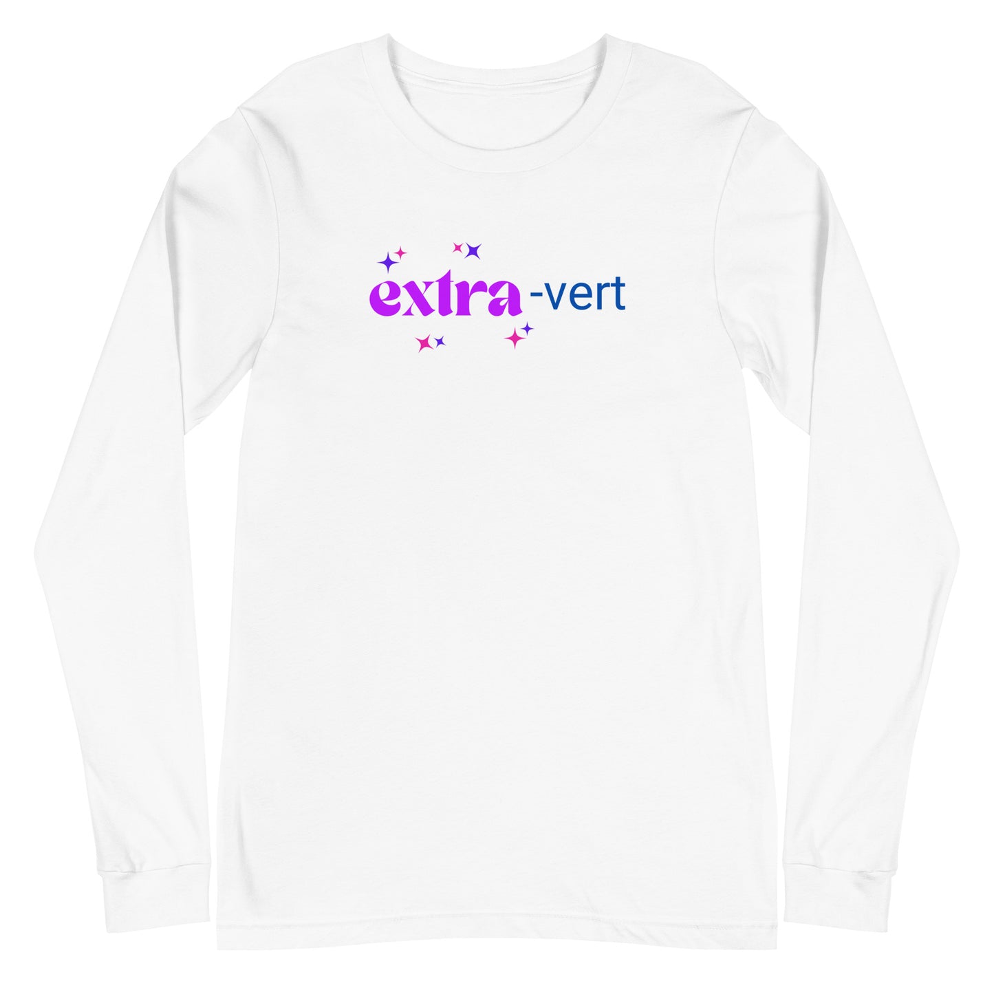 Extra-vert Unisex Long Sleeve Tee