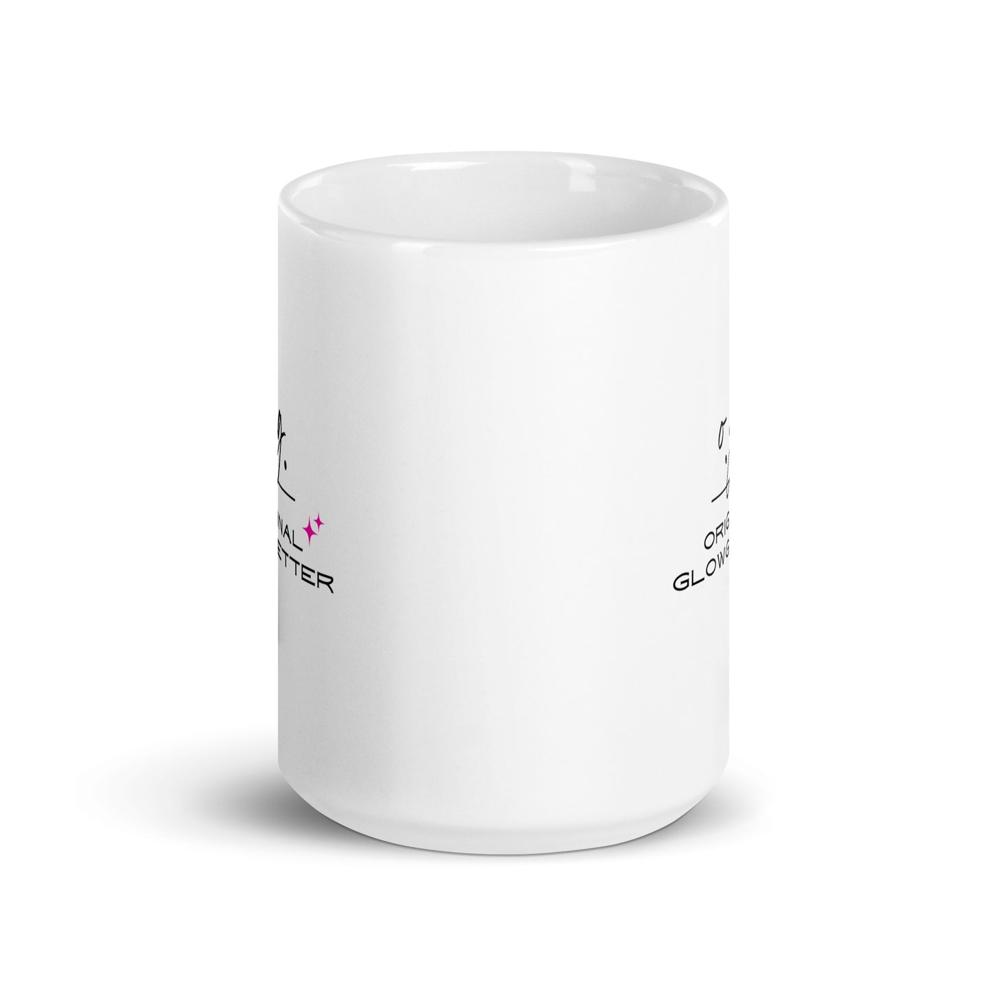 Original Glowgetter White glossy mug