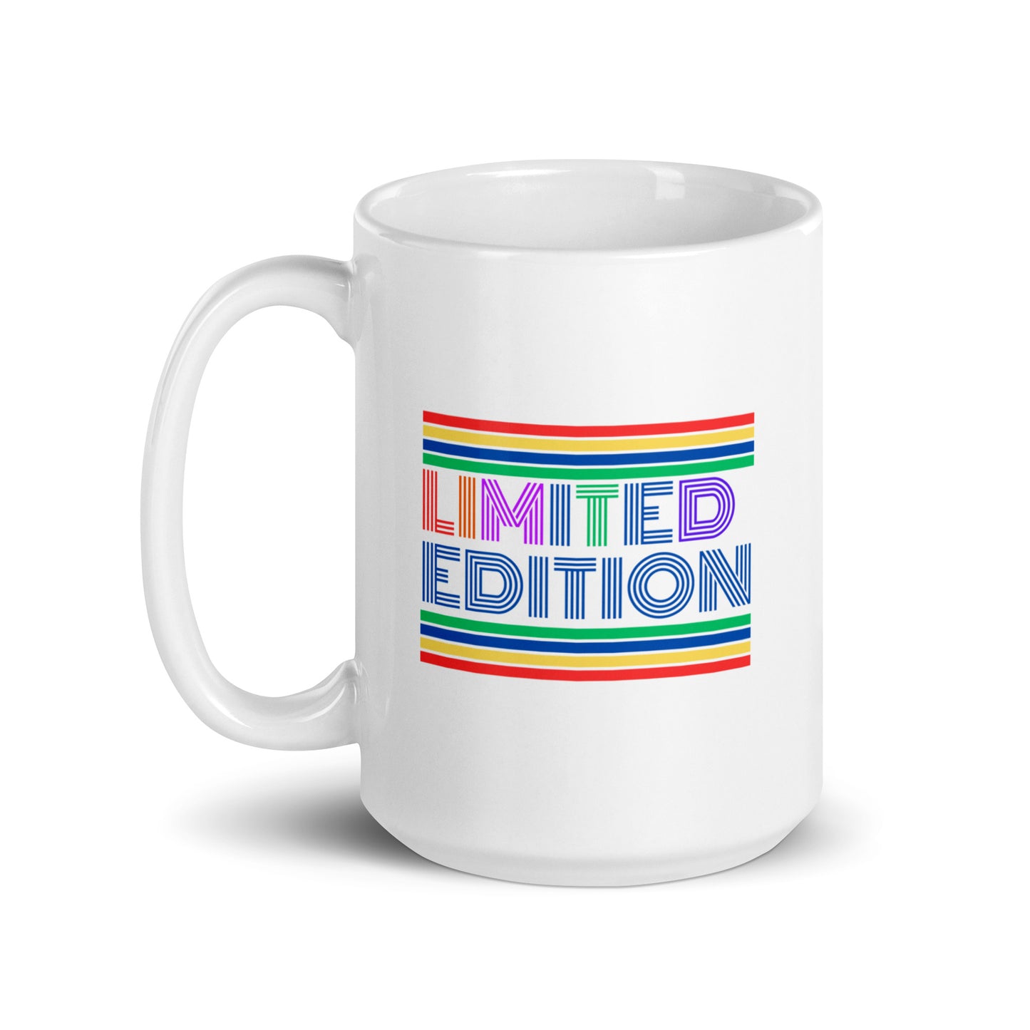 Limited Edition White glossy mug