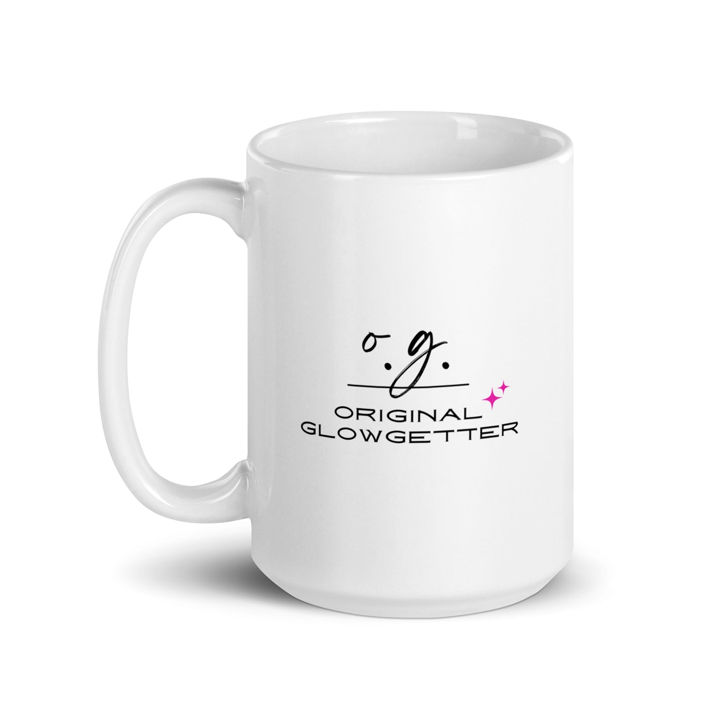 Original Glowgetter White glossy mug