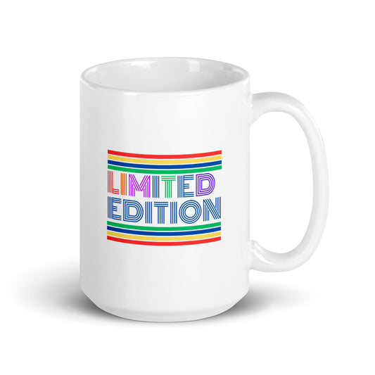 Limited Edition White glossy mug