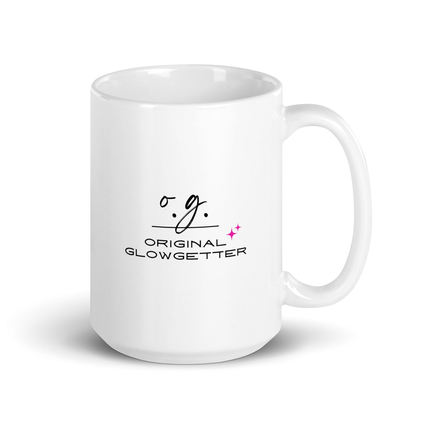 Original Glowgetter White glossy mug