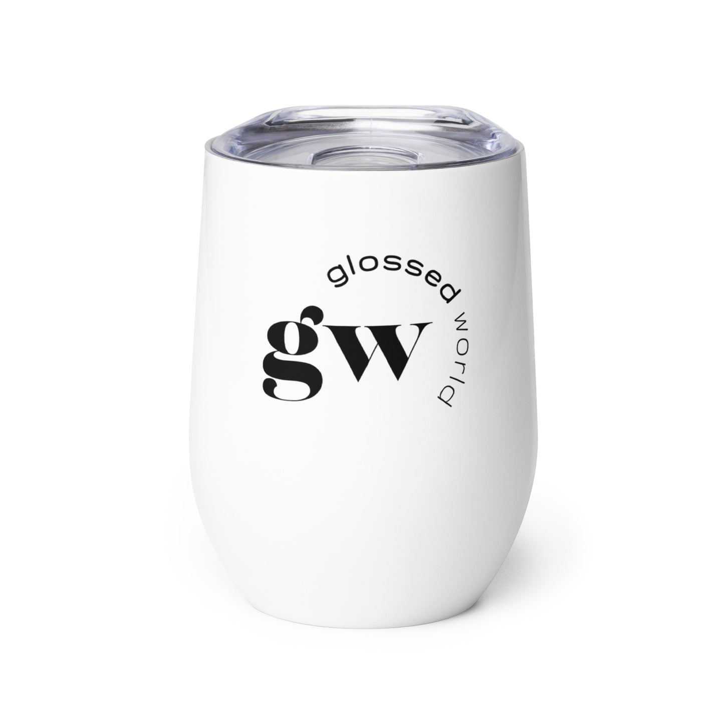 Glossed World Wine tumbler